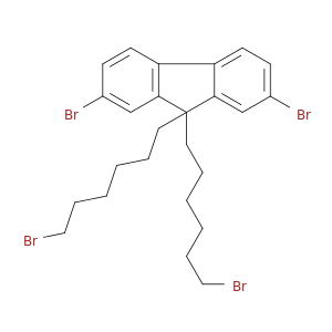 2,7-二溴-9,9-双(6-溴己基)-9H-芴