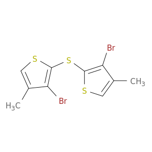 Thiophene, 2,2'-thiobis[3-bromo-4-methyl-