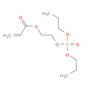 2-Propenoic acid, 2-[(dipropoxyphosphinyl)oxy]ethyl ester