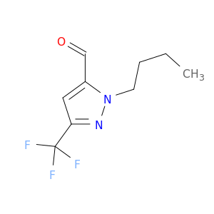 1-Butyl-3-(trifluoromethyl)-1H-pyrazole-5-carbaldehyde
