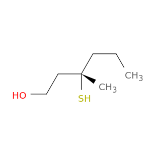 1-Hexanol, 3-mercapto-3-methyl-, (3S)-