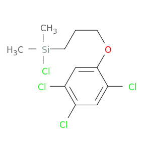 Silane, chlorodimethyl[3-(2,4,5-trichlorophenoxy)propyl]-