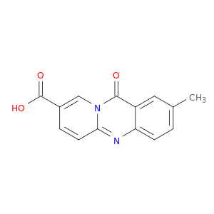 2-Methyl-11-oxo-11H-pyrido(2,1-b)quinazoline-8-carboxylic acid