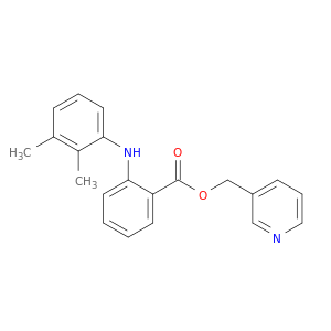 Benzoic acid, 2-[(2,3-dimethylphenyl)amino]-, 3-pyridinylmethyl ester