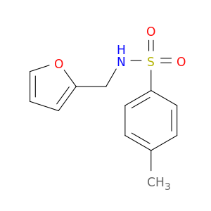 Benzenesulfonamide, N-(2-furanylmethyl)-4-methyl-
