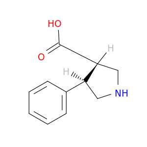 (3S,4R)-4-苯基吡咯烷-3-羧酸