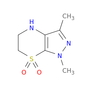 1,3-dimethyl-1H,4H,5H,6H-7lambda6-pyrazolo[3,4-b][1,4]thiazine-7,7-dione