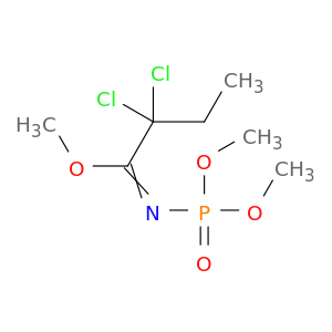 Butanimidic acid, 2,2-dichloro-N-(dimethoxyphosphinyl)-, methyl ester
