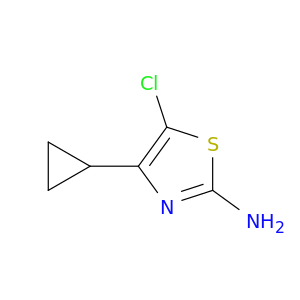 2-氨基-4-环丙基-5-氯噻唑