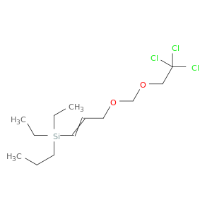 Silane, diethylpropyl[3-[(2,2,2-trichloroethoxy)methoxy]-1-propenyl]-