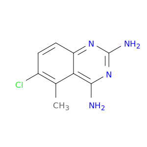 2,4-Quinazolinediamine, 6-chloro-5-methyl-