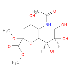 2-O-Methyl-β-D-N-acetylneuraminic Acid, Methyl Ester
