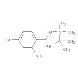 5-Bromo-2-{[(tert-butyldimethylsilyl)oxy]methyl}aniline