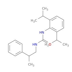 Urea, N-[2,6-bis(1-methylethyl)phenyl]-N'-(2-phenylpropyl)-