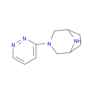 3,8-Diazabicyclo[3.2.1]octane,3-(3-pyridazinyl)-