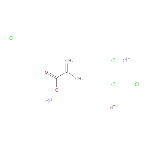 chromium(3+) chloride hydroxide 2-methylprop-2-enoate(2:4:1:1)