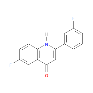4(1H)-Quinolinone, 6-fluoro-2-(3-fluorophenyl)-