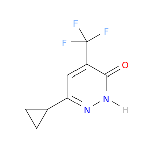 6-cyclopropyl-4-(trifluoromethyl)-2,3-dihydropyridazin-3-one