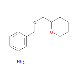 3-[(Oxan-2-ylmethoxy)methyl]aniline