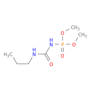 Phosphoramidic acid, [(propylamino)carbonyl]-, dimethyl ester