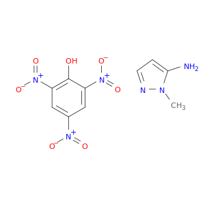 1H-Pyrazol-5-amine, 1-methyl-, compd. with 2,4,6-trinitrophenol (1:1)