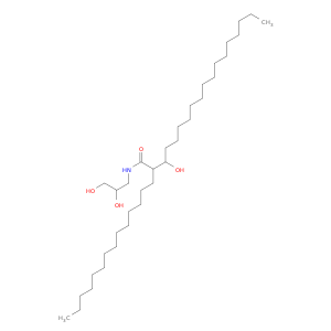 Octadecanamide, N-(2,3-dihydroxypropyl)-3-hydroxy-2-tetradecyl-
