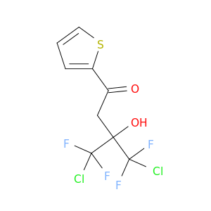 1-Butanone,4-chloro-3-(chlorodifluoromethyl)-4,4-difluoro-3-hydroxy-1-(2-thienyl)-