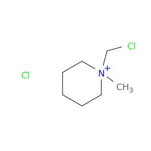 Piperidinium, 1-(chloromethyl)-1-methyl-, chloride