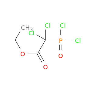 Acetic acid, dichloro(dichlorophosphinyl)-, ethyl ester