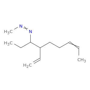 Diazene, (2-ethenyl-1-ethyl-5-heptenyl)methyl-