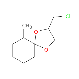 1,4-Dioxaspiro[4.5]decane, 2-(chloromethyl)-6-methyl-