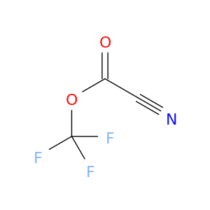 Carbonocyanidic acid, trifluoromethyl ester