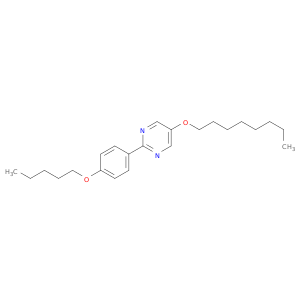 Pyrimidine, 5-(octyloxy)-2-[4-(pentyloxy)phenyl]-