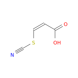 2-Propenoic acid, 3-thiocyanato-, (Z)-