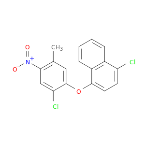 Naphthalene, 1-chloro-4-(2-chloro-5-methyl-4-nitrophenoxy)-