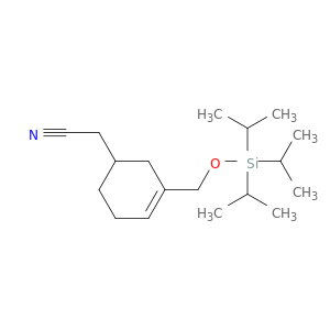 3-Cyclohexene-1-acetonitrile, 3-[[[tris(1-methylethyl)silyl]oxy]methyl]-