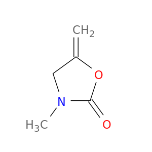 2-Oxazolidinone, 3-methyl-5-methylene-