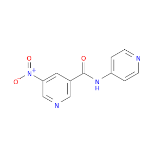 3-Pyridinecarboxamide, 5-nitro-N-4-pyridinyl-