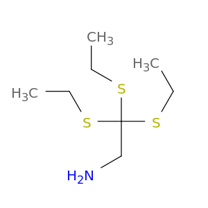 2,2,2-tris(ethylsulfanyl)ethan-1-amine