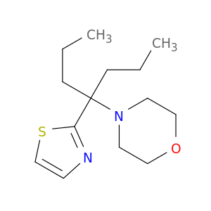Morpholine, 4-[1-propyl-1-(2-thiazolyl)butyl]-