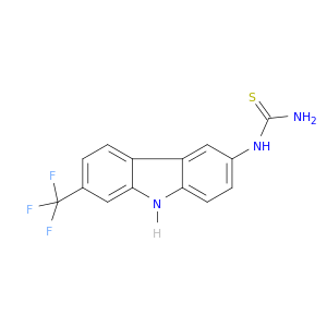 Thiourea, [7-(trifluoromethyl)-9H-carbazol-3-yl]-