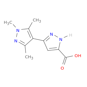 1',3',5'-trimethyl-1h,1'h-3,4'-bipyrazole-5-carboxylic acid