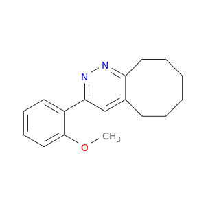 Cycloocta[c]pyridazine, 5,6,7,8,9,10-hexahydro-3-(2-methoxyphenyl)-