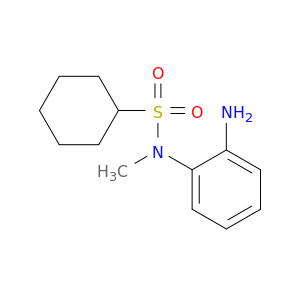 Cyclohexanesulfonamide, N-(2-aminophenyl)-N-methyl-
