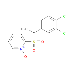 Pyridine, 2-[[1-(3,4-dichlorophenyl)ethyl]sulfonyl]-, 1-oxide