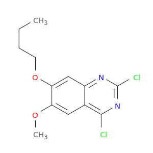 Quinazoline, 7-butoxy-2,4-dichloro-6-methoxy-