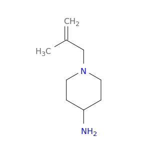 1-(2-Methylprop-2-en-1-yl)piperidin-4-amine