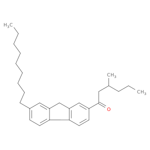 1-Hexanone, 3-methyl-1-(7-nonyl-9H-fluoren-2-yl)-