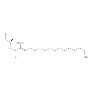 2-Hexadecenamide, N-[(1S)-2-hydroxy-1-methylethyl]-2-methyl-, (2E)-