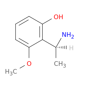 2-[(1S)-1-氨乙基]-3-甲氧基-苯酚